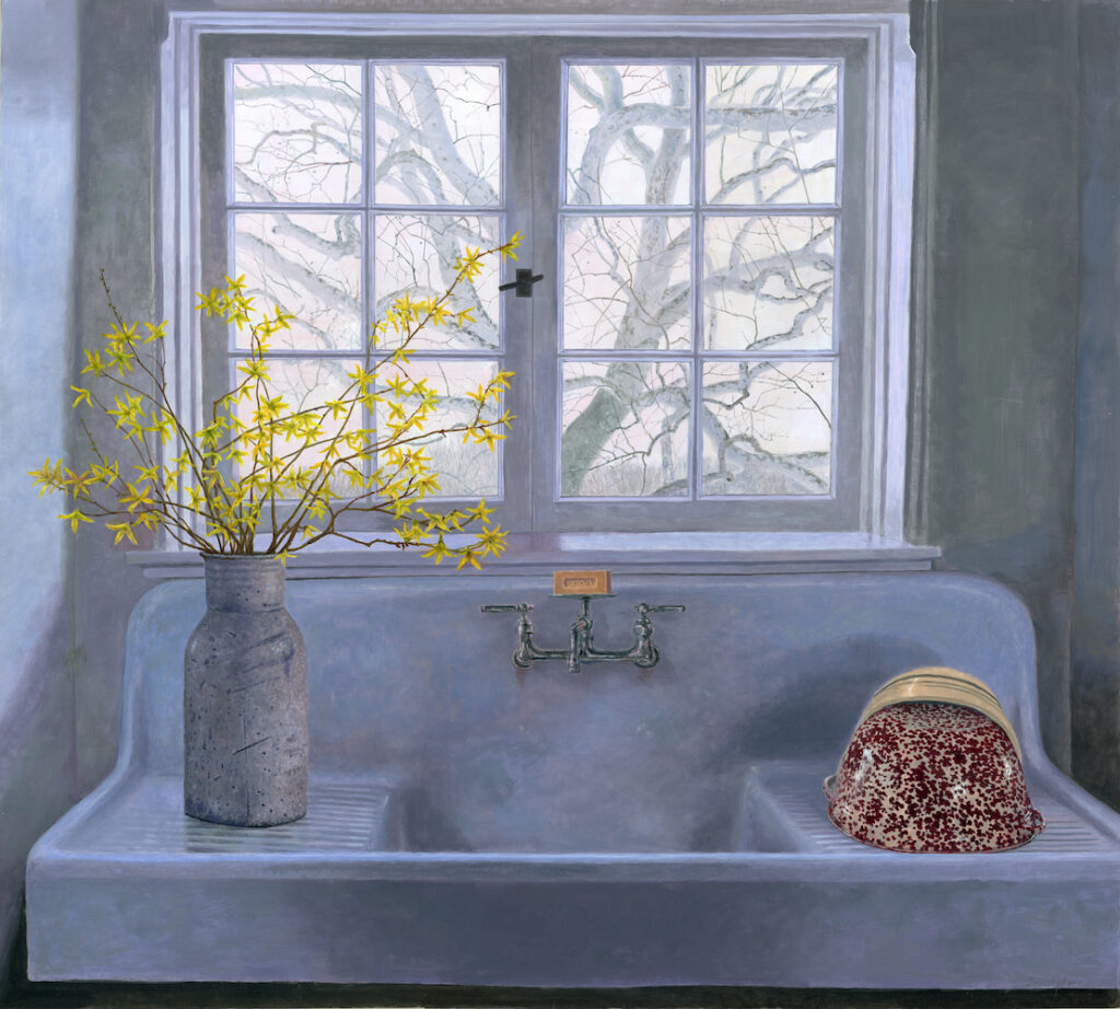 - SOLD - Timothy Barr, Soft Day, 2026, Oil on panel, 27 x 30 inches