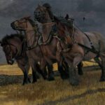 Timothy Barr, Team, 2026, Oil on panel, 24 x 32 inches
